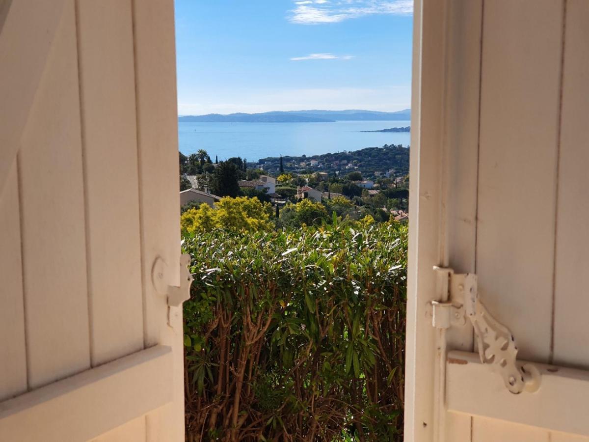Les Issambres Appart 6 Pers Grande Terrasse Superbe Vue Mer Et Golfe De Saint Tropez, Piscine Exterior foto